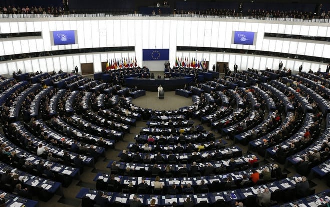 Der Papst im europäischen Parlament