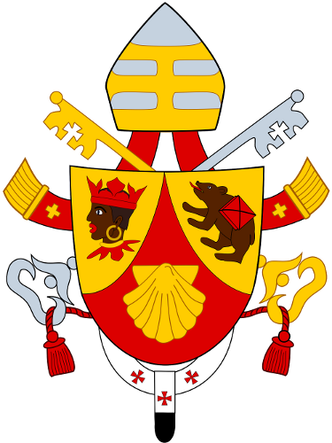 Das Wappen von Papst Benedikt XVI.